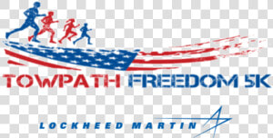 Lockheed Martin Towpath Freedom 5k   Lockheed Martin  HD Png Download