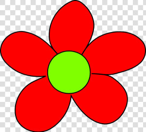 Red Flower Clip Art   Red Flower Clipart Png  Transparent Png