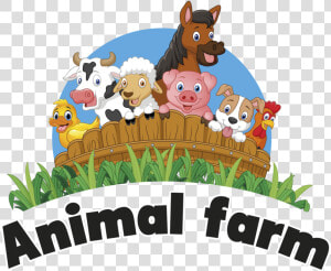 Farming Clipart Farmyard Animal   Cartoon Clipart Animal Farm  HD Png Download