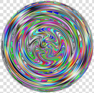 Colorful Paint Swirls Variation   Circle  HD Png Download