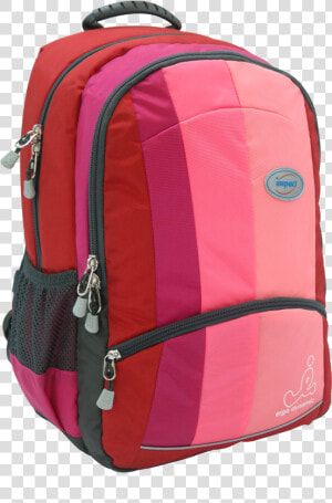 Impact Ergonomic Backpack Ipeg 130 Pink   School Bags Transparent  HD Png Download