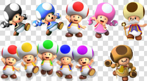 Toads   Toads Mario  HD Png Download