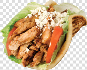 Greek Chicken El Cajon Chicken Pita   Chicken Pita Wrap Png  Transparent Png