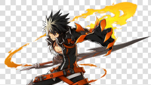 Transparent Cartoon Fist Png   Elsword Raven Png  Png Download