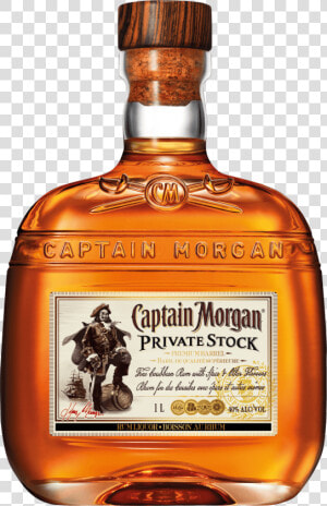 Captain Morgan Private Stock Spiced Rum 750 Ml   Captain Morgan Private Stock  HD Png Download