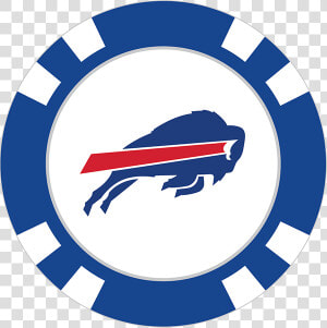 Buffalo Bills Poker Chip Ball Marker   Transparent Cleveland Indians Logo  HD Png Download