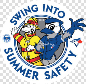 Swing Into Summer Safety Logo   Sparky The Fire Dog  HD Png Download