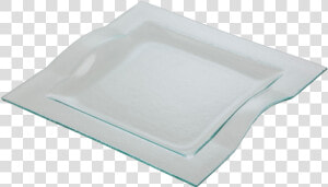 Buzz Cb73463 Square Glass Plate With Handles   Serving Tray  HD Png Download