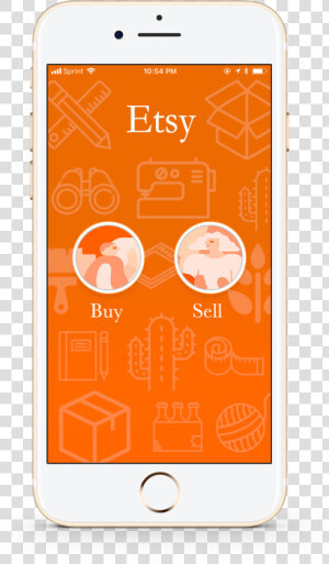 Play With The Prototype  currently Under Construction   Etsy Login App Screen  HD Png Download