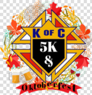 4th Annual Knights Of Columbus 5k  amp  Oktoberfest   Knights Of Columbus Swag  HD Png Download