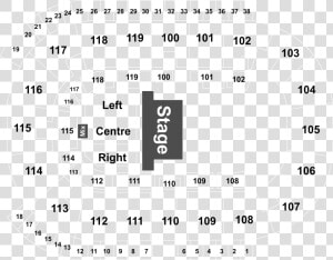 K Rock Centre Seating Chart  HD Png Download