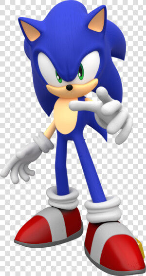 Sonic The Hedgehog 2006 Pose By Mintenndo  HD Png Download