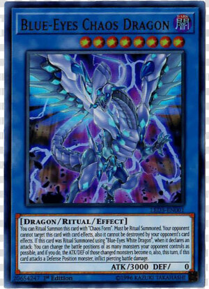 Yugioh Blue Eyes Chaos Dragon  HD Png Download