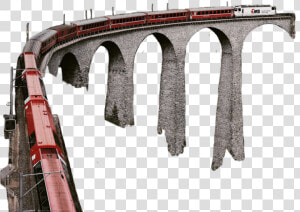 Transparent Stone Bridge Png   Train With Bridge Png  Png Download