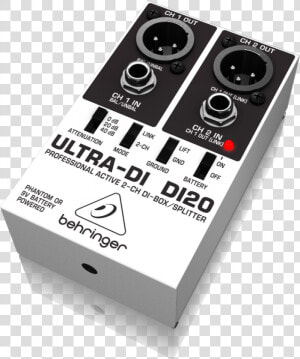 Behringer Ultra Di Di20  HD Png Download