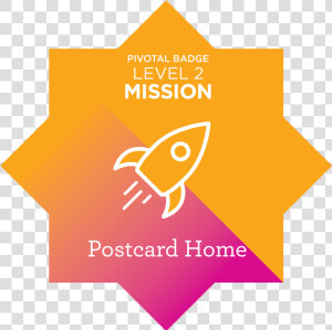 Postcard Home Pivotal Misson Badge   Sales Promotion  HD Png Download