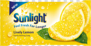 Sunlight Lively Lemon Bathing Soap   Sunlight Bath Soap Transparent  HD Png Download