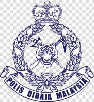 Transparent Malaysia Flag Png   Royal Malaysian Police Logo  Png Download