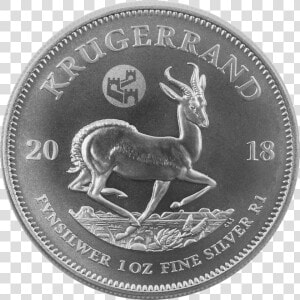 2018 1 Oz South Africa Krugerrand China Great Wall   Coin  HD Png Download