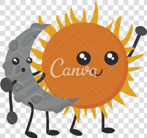 Sun Png Kawaii Design Icons By Canva   Vector Graphics  Transparent Png