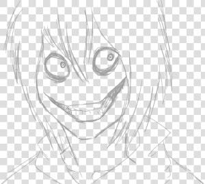 Jeff The Killer Drawing At Getdrawings   Jeff The Killer Para Dibujar  HD Png Download