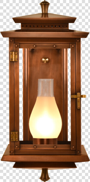 Post Light Lighting Copper House Garage Winning Hanging   Lantern  HD Png Download