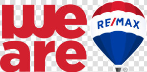 2017 R4 We Are Remax Red   We Are Remax Logo  HD Png Download