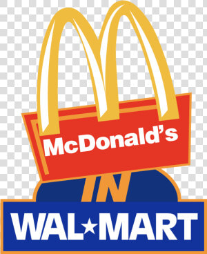 Mcd S Wal Mart   1992 Wal Mart Logo  HD Png Download