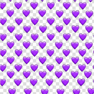  purple  purpleheart  purplehearts  emoji  purpleemoji   Purple Hearts Emoji Background  HD Png Download