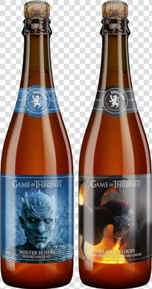 Ommegang Game Of Thrones Fire And Blood 2017 Bottle   Ommegang Game Of Thrones Beer  HD Png Download