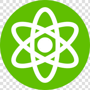 Transparent Atom Green   Atom Emoji  HD Png Download