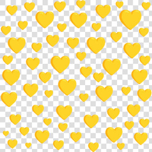  background  emoji  corazon  heart  yellow  amarillo   Yellow Heart Emoji Background  HD Png Download