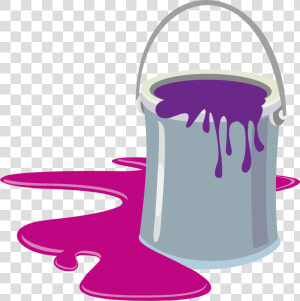 Clip Art Paint Bucket Clipart   Paint Can Clip Art  HD Png Download