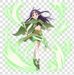 Original  Loading Yuuki  sword Art Online    Sao Yuuki   Sword Art Online Memory Defrag Yuuki  HD Png Download