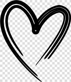 Hand Drawn Line Png  hand Drawn Heart  Transparent Png