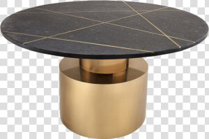 Terzo Black Marble Cocktail Table  HD Png Download