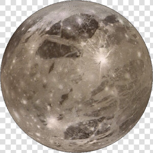 Ganymede Moons Of Jupiter Galilean Moons Natural Satellite   Ganymede Jupiter  39 s Moon  HD Png Download