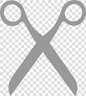 Grey Scissors Clip Art At Clker   Scissors Clipart Grey  HD Png Download