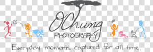 O Chung Photography Logo Slogan   Calligraphy  HD Png Download