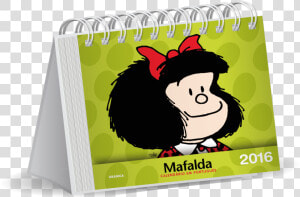 Calendário De Mesa Mafalda Em Português   Cartoon  HD Png Download