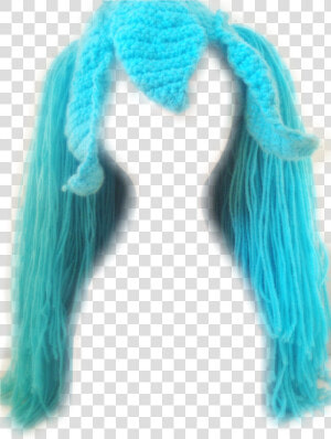 Crochet Pigtail Cosplay costume Wig   Lace Wig  HD Png Download