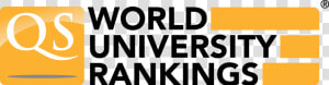 Qs World University Rankings Logo  HD Png Download