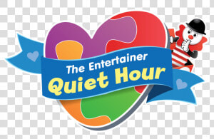 The Entertainer Quiet Hour Logo   Entertainer Quiet Hour  HD Png Download