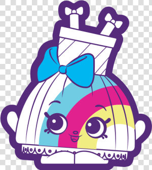 Shopkins Celeste Rainbow Dress  HD Png Download