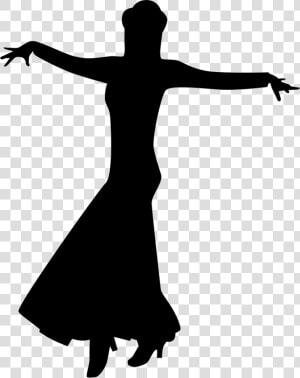 Female Flamenco Dancer Shape Comments   Shape Dance Png  Transparent Png