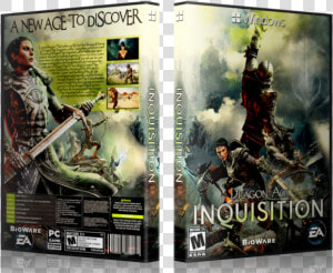 Inquisition Box Art Cover   Dragon Age Inquisition Pc Box  HD Png Download