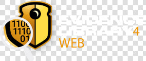 Evidence Library 4 Web Logo White  HD Png Download