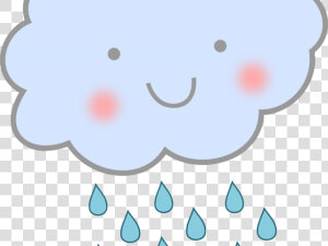 Cloud Server Clipart Rain Cloud Cartoon   Cartoon  HD Png Download