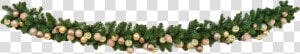 Christmas Garland Png File   Gold Christmas Tree Garland Png  Transparent Png