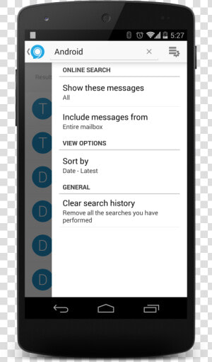 Device 2014 01 16   Android Slide Menu Github  HD Png Download